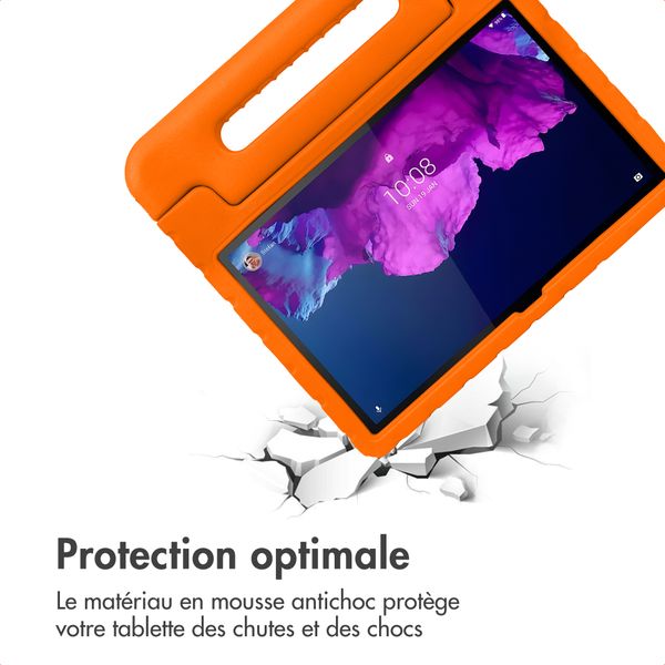 imoshion Coque kidsproof avec poignée Lenovo Tab P11 / P11 Plus - Orange