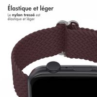 imoshion Bracelet nylon tissé Apple Watch | 38/40/41/42 mm - Burgundy