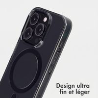 Accezz Lite coque arrière avec MagSafe Apple iPhone 15 Pro - Smokey Clear