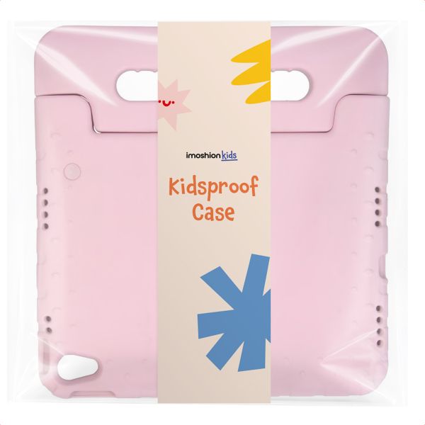 imoshion Coque kidsproof avec poignée Samsung Galaxy Tab A11 Plus / A9 Plus - Rose clair