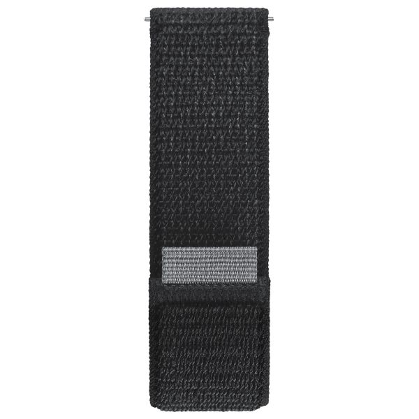 Samsung Bracelet Original Feather Fabric Slim Samsung Galaxy Watch 4 / 5 / 6 / 7 / FE (20 mm) - Taille S/M - Noir