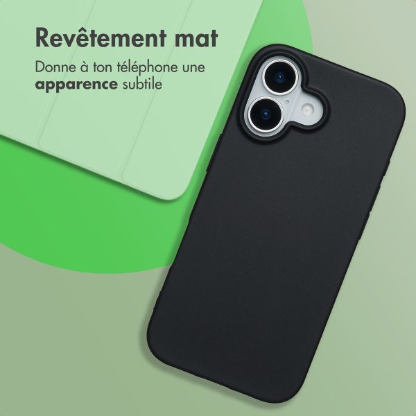 imoshion Coque Couleur Apple iPhone 17 - Noir
