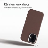 Accezz Coque arrière Mesh avec MagSafe Apple iPhone 17 - Marron