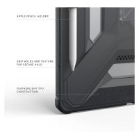 UAG Coque arrière Scout Plus avec support Scout Apple iPad Air 13 pouces (2026) M4 / (2025) M3 / (2024) M2 - Ash