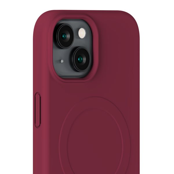 Holdit Coque MagSafe Apple iPhone 17e / 16e / 15 / 14 / 13 - Red Velvet