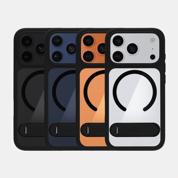 Accezz Coque arrière Hold avec MagSafe Apple iPhone 18 Pro / 17 Pro - Black