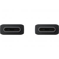 Samsung Câble USB-C vers USB-C d'origine - 1,8 mètre - 25 watts + adaptateur de recharge rapide USB-C d'origine - 25 watts - Noir