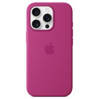 Apple Coque en silicone MagSafe Apple iPhone 16 Pro - Fuchsia