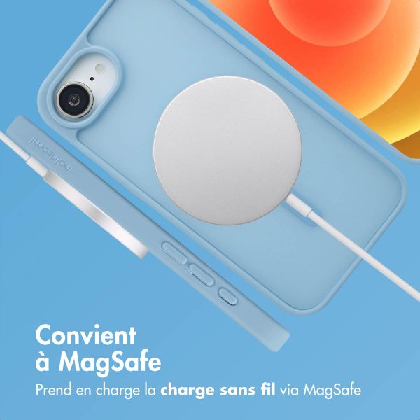 imoshion Coque Color Guard avec MagSafe Apple iPhone 17e / 16e - Bleu clair