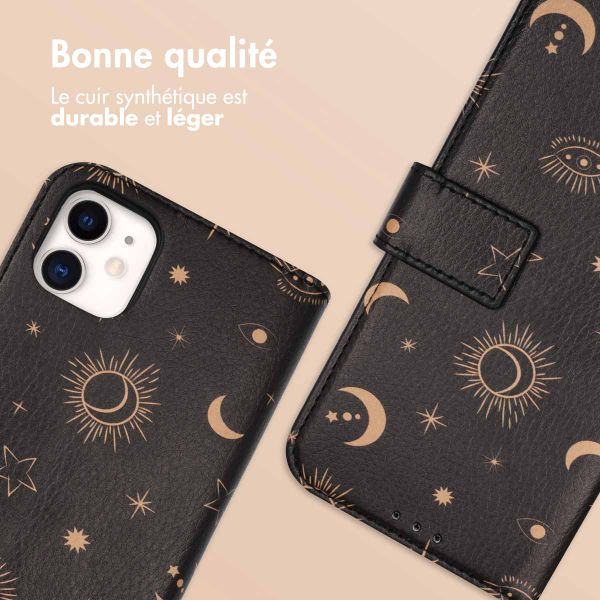 imoshion Étui de télephone portefeuille Design Apple iPhone 11 - Sky Black