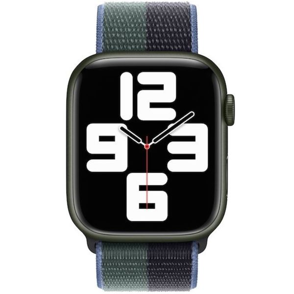Apple Bracelet Sport Loop Apple Watch | 44/45/46/49 mm - Midnight Green