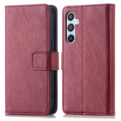 imoshion Étui de télephone portefeuille de luxe Samsung Galaxy A14 (5G/4G) - Bordeaux