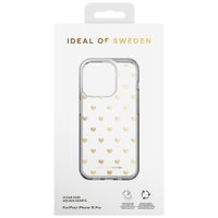 iDeal of Sweden Coque Clear MagSafe Apple iPhone 15 Pro - Golden Hearts