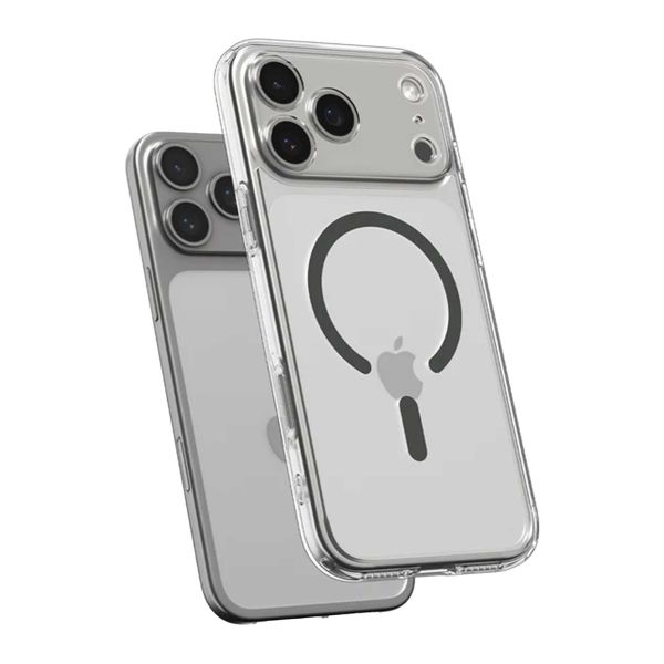 Spigen Coque Ultra Hybrid MagSafe Apple iPhone 17 Pro Max - Clear Graphite