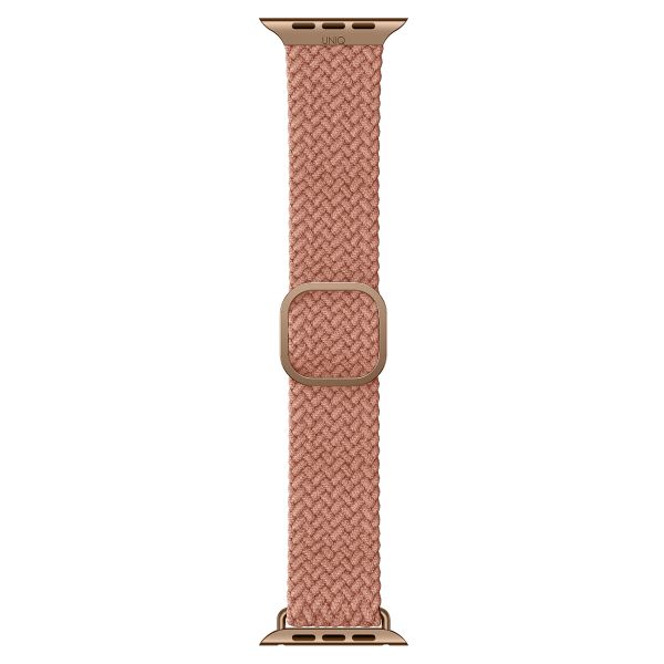Uniq Bracelet tressé Aspen Apple Watch | 38/40/41/42 mm - Grapefruit Pink