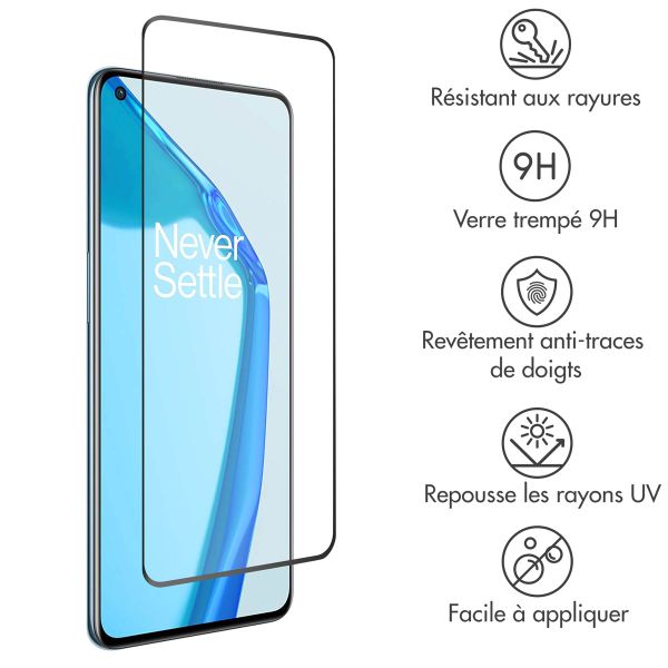 Accezz Protection d'écran en verre trempé OnePlus 9 Pro