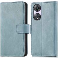 imoshion Étui de télephone portefeuille de luxe Oppo A78 (4G) - Bleu clair