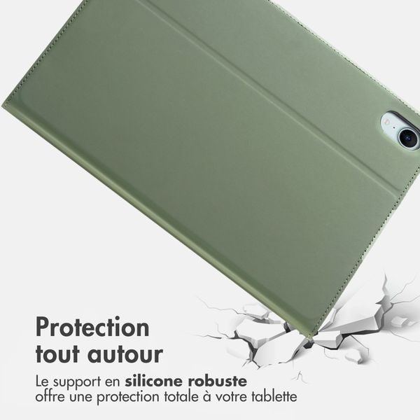 Accezz Coque tablette Classic Apple iPad Mini 7 (2024) / iPad Mini 6 (2021) - Vert