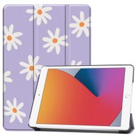 imoshion Coque tablette Design Trifold Apple iPad 9 (2021) 10.2 pouces / iPad 8 (2020) 10.2 pouces / iPad 7 (2019) 10.2 pouces - Flowers Distance