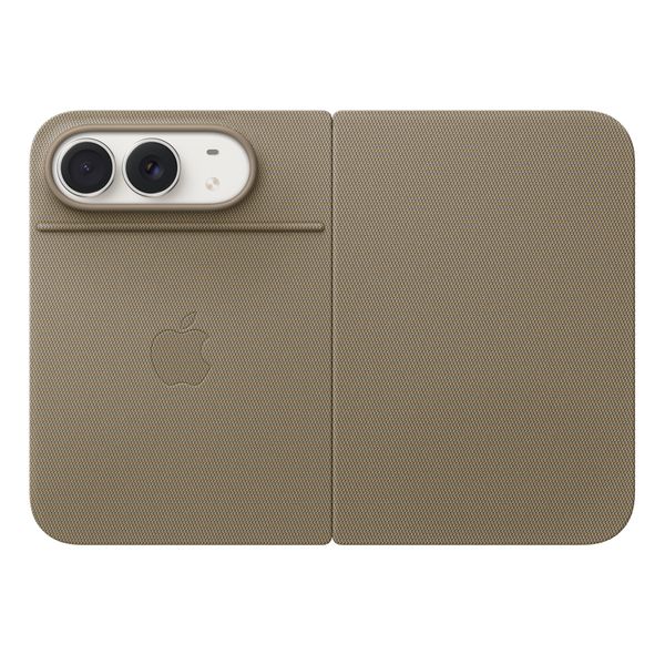 Apple Folio avec support Apple iPhone Duo - Taupe