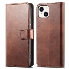 imoshion Étui de télephone portefeuille de luxe Apple iPhone 15 - Marron foncé