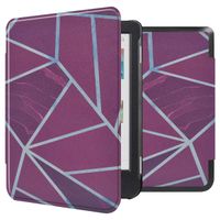 imoshion Design Slim Hard Case Sleepcover Kobo Clara Colour / BW - Bordeaux Graphic
