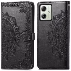 imoshion Etui de télephone Mandala Motorola Moto G54 - Noir