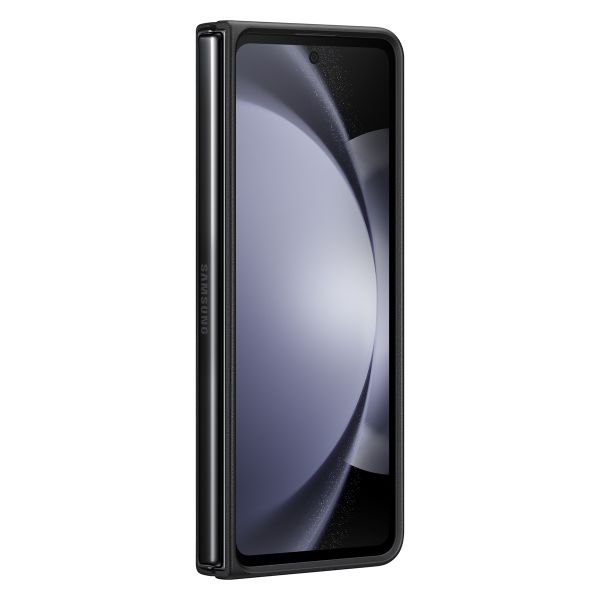Samsung Coque éco-cuir originale Samsung Galaxy Z Fold 5 - Gris foncé