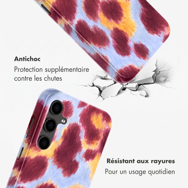 Selencia Coque arrière Vivid Samsung Galaxy S24 FE - Rebel Crush