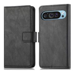 imoshion Étui de télephone portefeuille de luxe Google Pixel 9 / 9 Pro - Noir