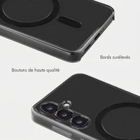 Accezz Lite coque arrière avec MagSafe Samsung Galaxy S25 - Smokey Clear