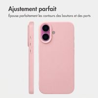 imoshion Coque arrière Texture Apple iPhone 16 - Rose