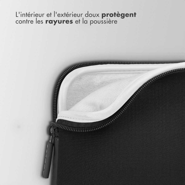 Accezz Pochette ordinateur 13-14 pouces - Noir