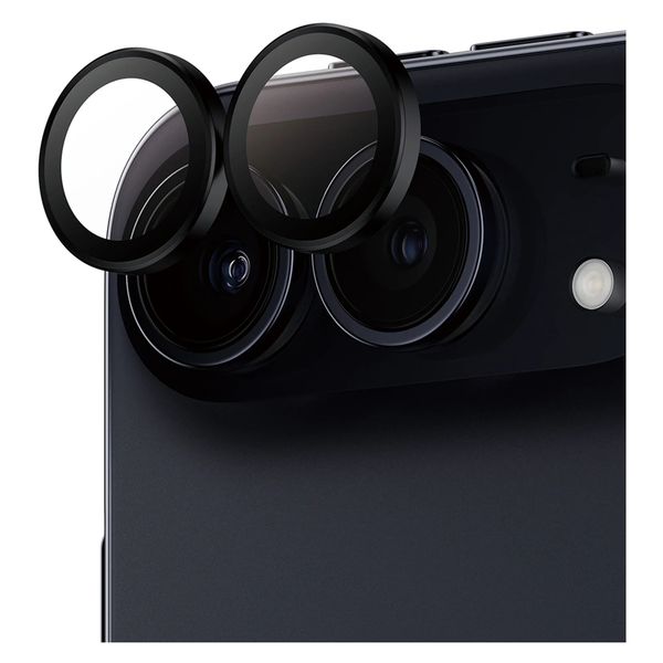 PanzerGlass Hoops Optic Rings Protection caméra Apple iPhone Duo - Noir