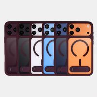 Accezz Coque arrière Hold avec MagSafe Apple iPhone 18 Pro Max / 17 Pro Max - Dark Cherry
