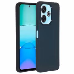 imoshion Coque Brushed Xiaomi Redmi 13 4G - Bleu foncé