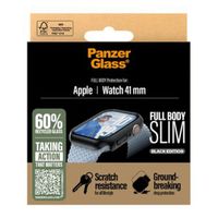 PanzerGlass Coque Full Body slim Apple Watch 7 / 8 / 9 - 41 mm - Noir