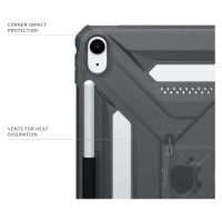 UAG Coque arrière Scout Plus avec support Scout Apple iPad 11 (2025) 11 pouces A16 / iPad 10 (2022) 10.9 pouces - Ash