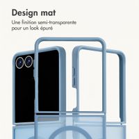 imoshion Coque Color Guard avec MagSafe Samsung Galaxy Z Flip 8 - Bleu clair