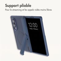 imoshion Color Guard avec MagSafe et support Samsung Galaxy Z Fold 8 - Bleu foncé
