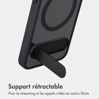 Accezz Coque arrière Hold avec MagSafe Apple iPhone 15 Pro - Black