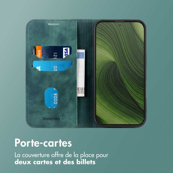 imoshion Étui de téléphone portefeuille Slim Fairphone 6 - Vert foncé