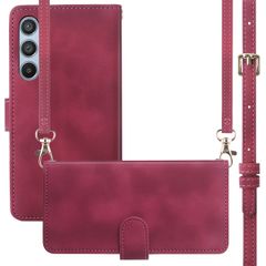 imoshion Etui de télephone portefeuille avec cordon Samsung Galaxy A14 (5G/4G) - Rouge