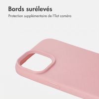 imoshion Coque arrière Texture Apple iPhone 14 / 13 - Rose