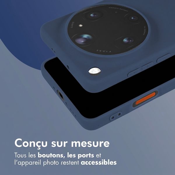 imoshion Coque Couleur Oppo Find X9 Ultra - Bleu foncé