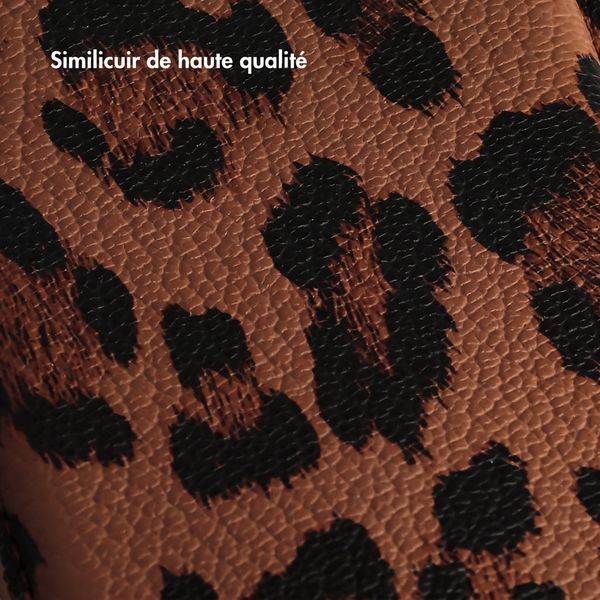 Selencia Porte-cartes Sabi avec MagSafe - Mocha Brown