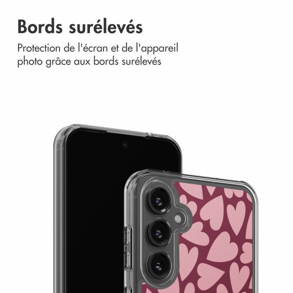 imoshion Coque Design Samsung Galaxy S23 FE - Hearty Blush