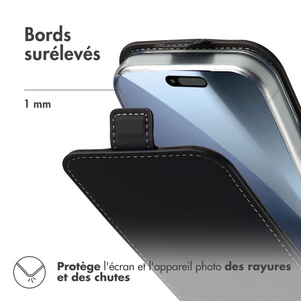 Accezz Étui à rabat Apple iPhone 17 Pro - Noir