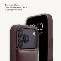 Selencia Coque de télephone Nova avec cordon et porte-cartes Apple iPhone 18 Pro / 17 Pro - Checks
