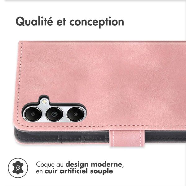 imoshion Etui de télephone portefeuille avec cordon Samsung Galaxy A17 (5G) / (4G) - Rose